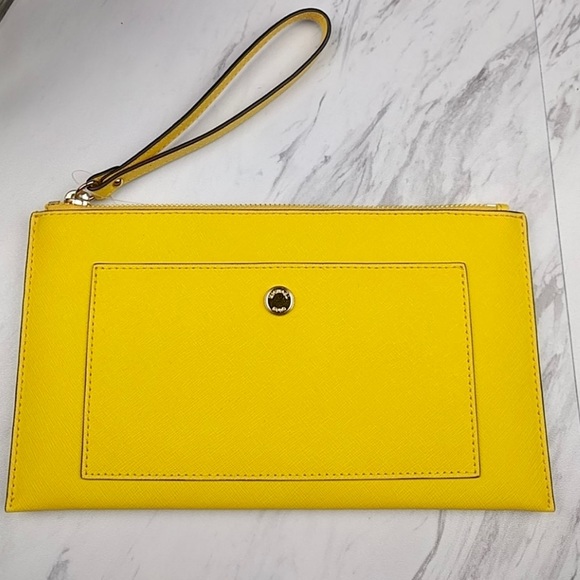 Michael Kors Greenwich Leather Clutch - Picture 4 of 11